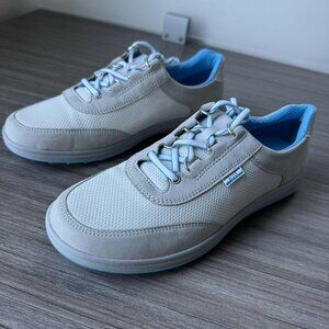 SAS Sporty Women's Lace Up Tennis Shoes $175 in Grey / White